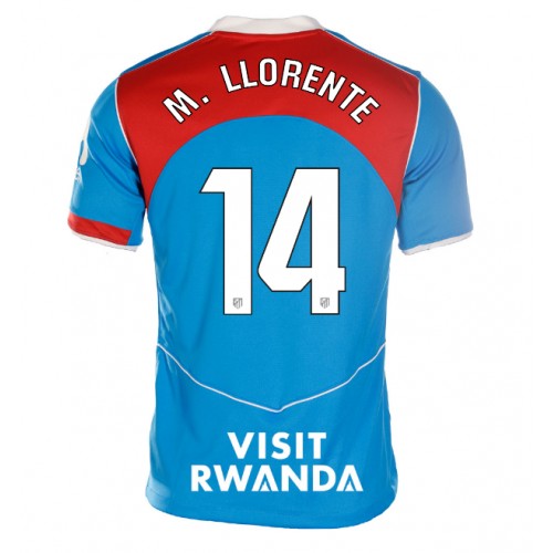 Stroje piłkarskie Atletico Madrid Marcos Llorente #14 Koszulka Trzeciej dla damskie 2025-26 Krótki Rękaw